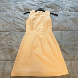 Elegant Cream H&M Sleeveless Dress